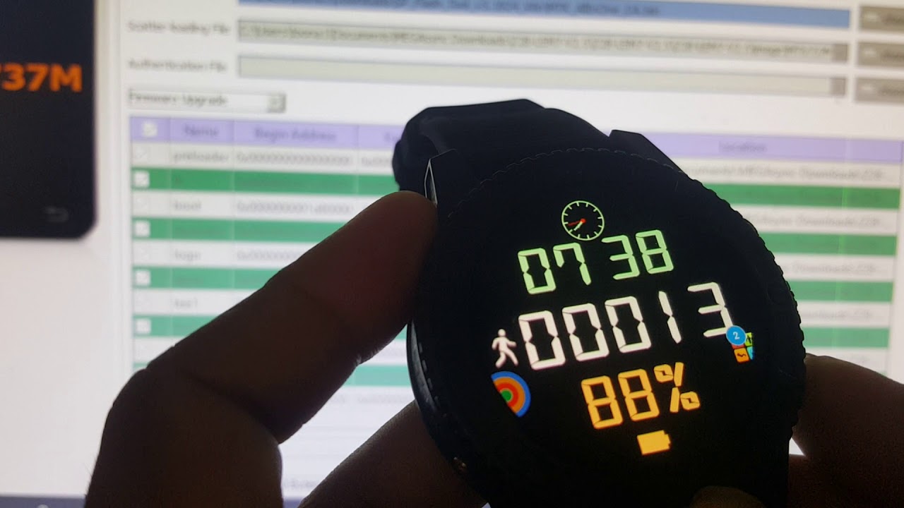 how to flash full andorid mtkXXXX smartwatches