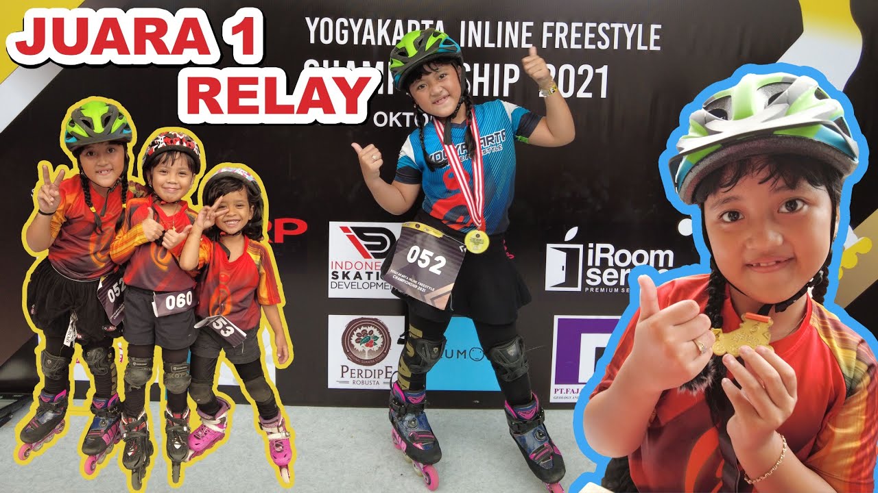 DINAR JUARA 1 RELAY! SEPATU RODA YIFC
