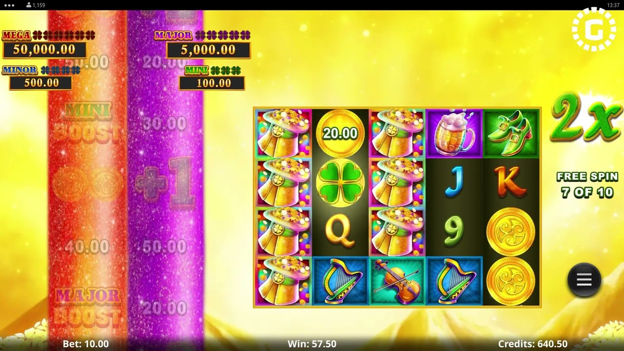 Action Boost 3 Lucky Rainbows by Spin Play Games Slot Features | GamblerID