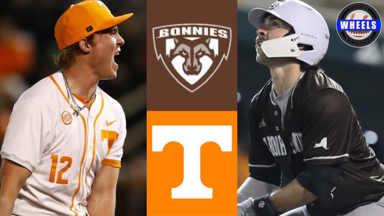 St. Bonaventure vs #2 Tennessee (NO HITTER!) | 2025 College Baseball Highlights