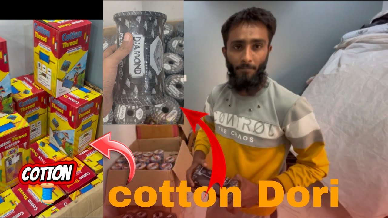 “Pure 100% Cotton Manja Available – No China 