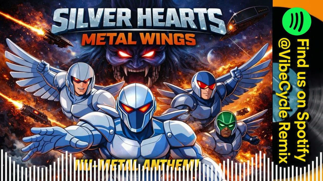 SilverHawks Theme Reimagined as 2000s Nu-Metal | Silver Hearts (Metal Wings)
