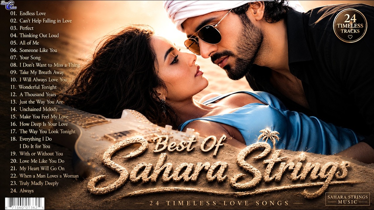 Best Of Sahara Strings ❤️ 22 Timeless Love Songs | Romantic Playlist | Beautiful Love Ballads.