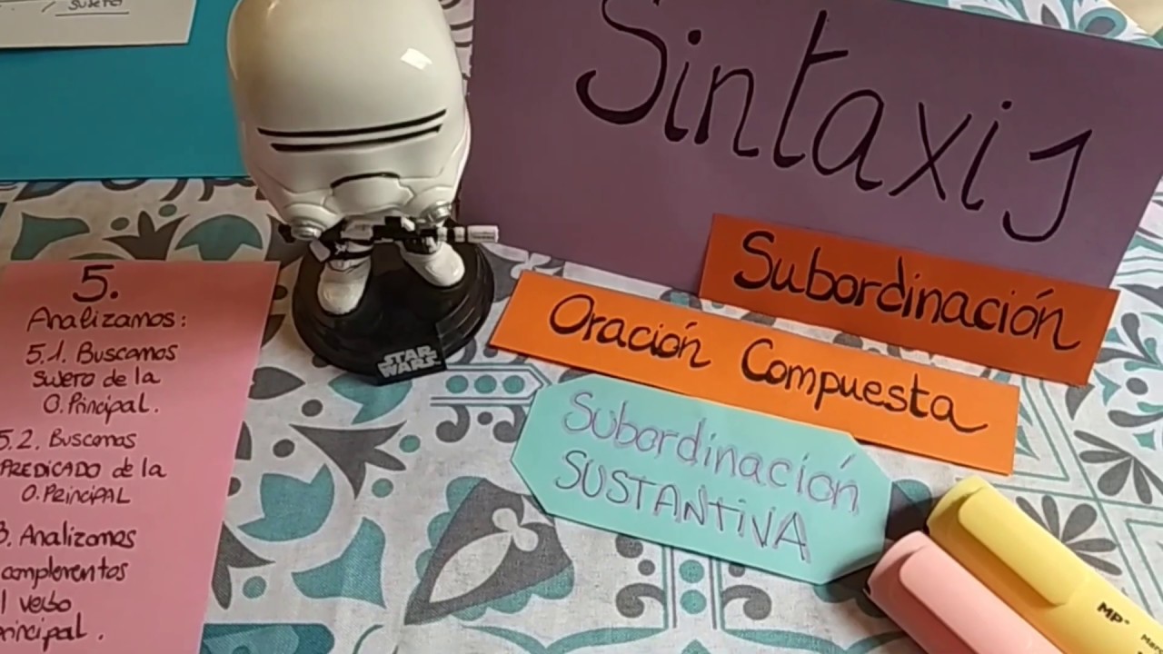Subordinadas Sustantivas de CD y Atributo (Sustantivas 3/7)