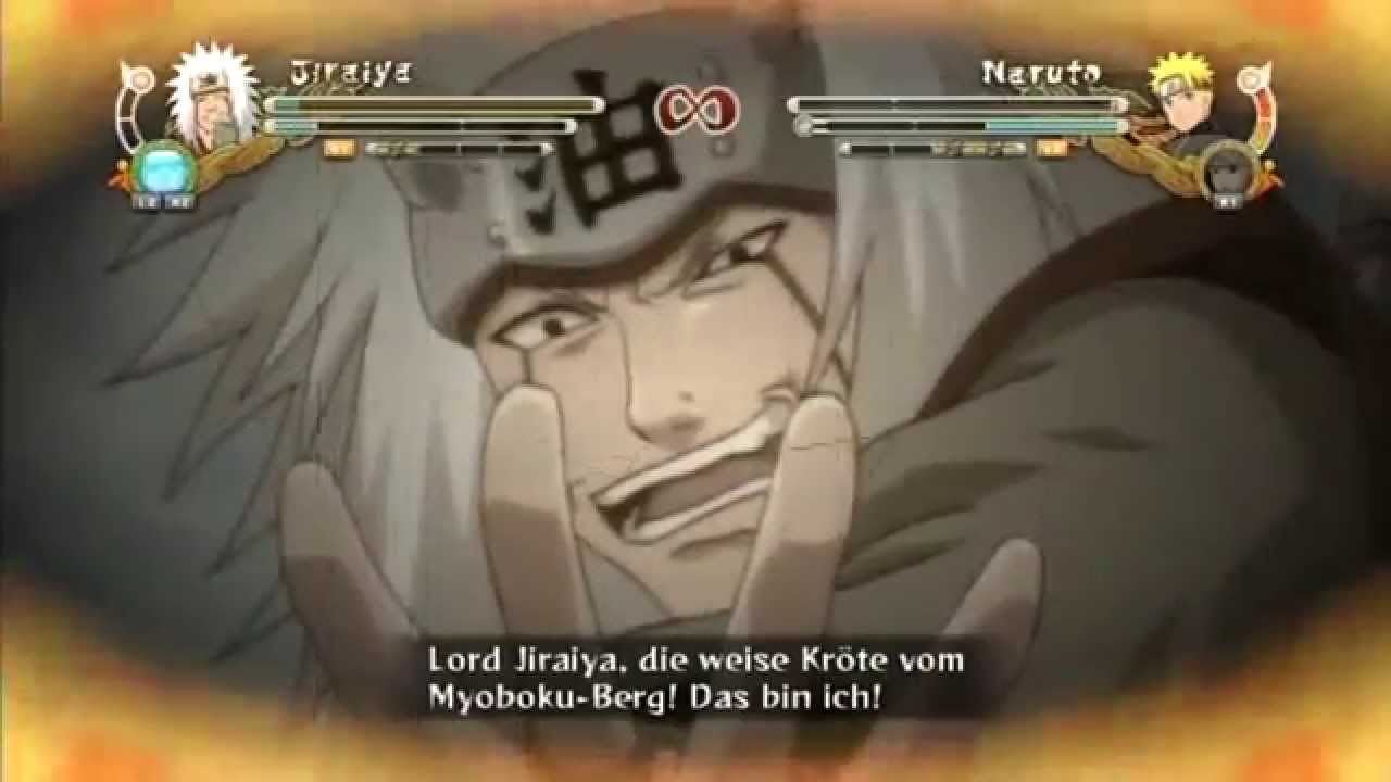 Naruto Storm 3 Jiraiya (Pain) vs. all Jinchuriki