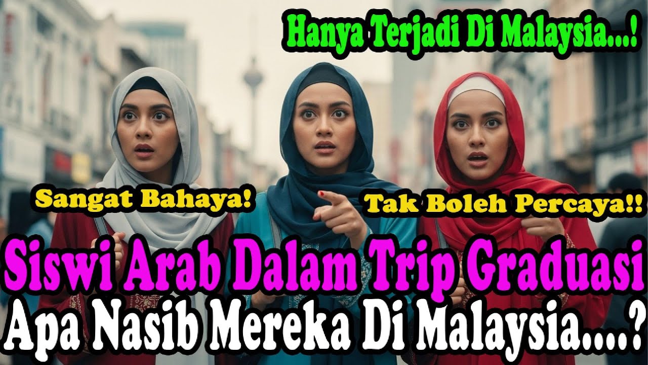 Terpegun Di Malaysia! Pelajar Arab: 