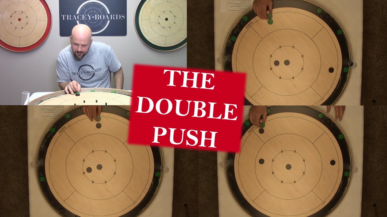 When to use the Double Push in crokinole