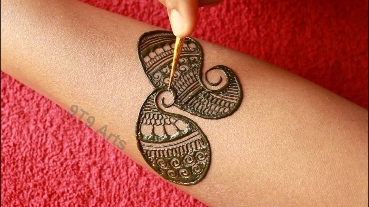 Easy Dulhan Mehndi Design for Full Hand||New Bridal Henna Mehndi Design||Simple Wedding Mehdi Design