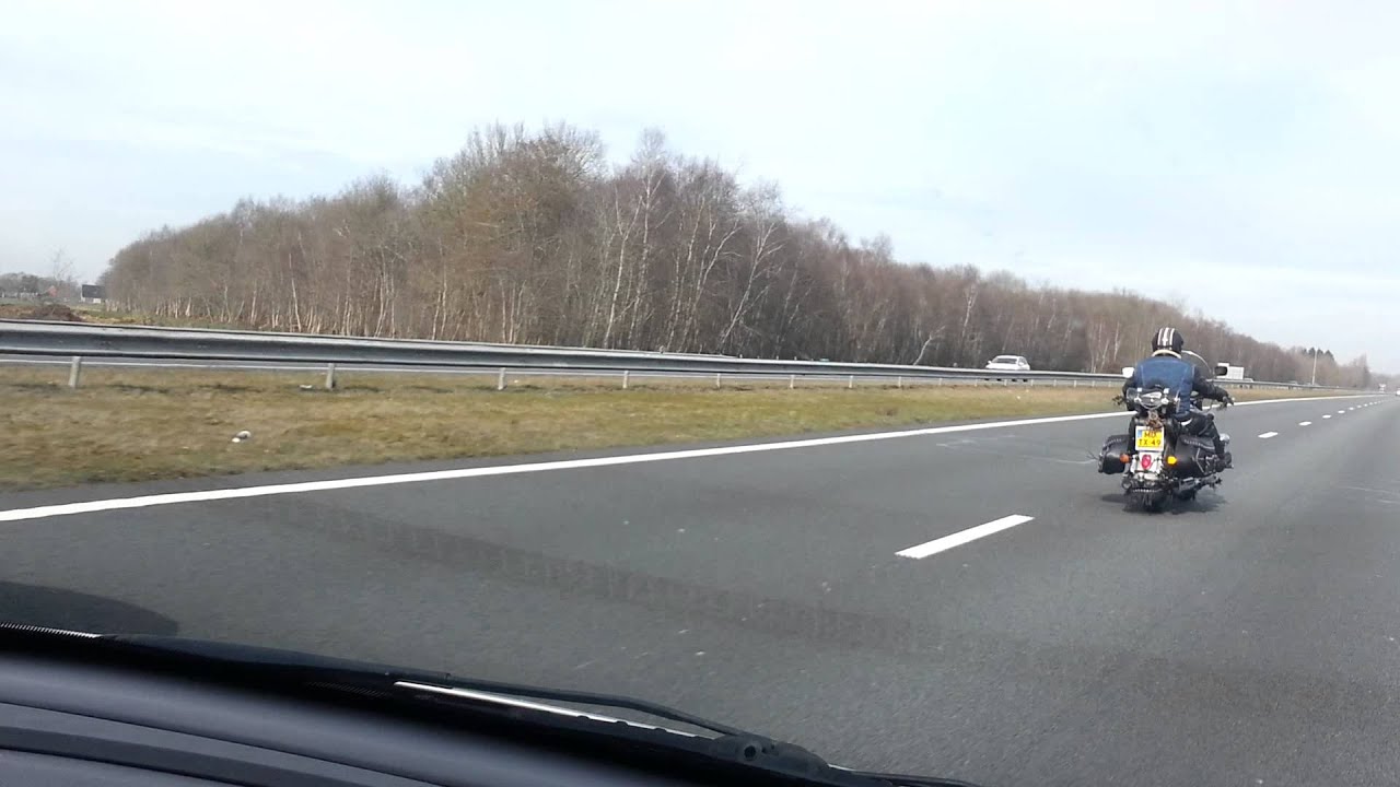 Kawasaki Drifter in action