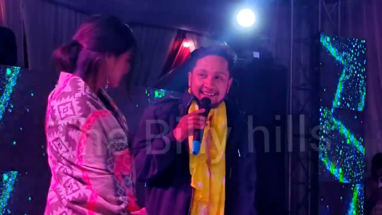 Arunitakanjilal ne gaya gana||PawandeepRajan sister's wedding@THEGEN_ZE