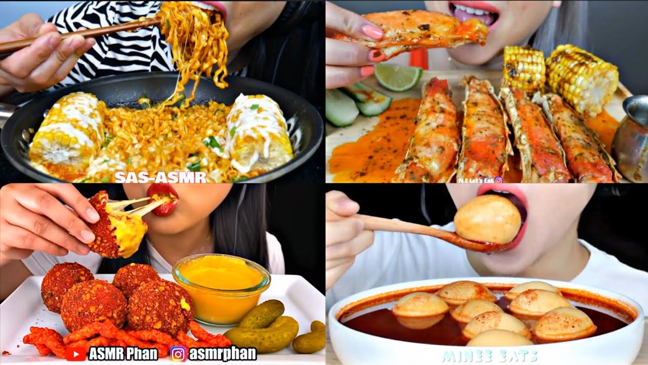 ASMR COMPILATION *SAS-ASMR, TWILIGHT ASMR,N.E ASMR,ASMeRi EATS,JANE ASMR,LYCHEE,ASMR PHAN,QEI ASMR*
