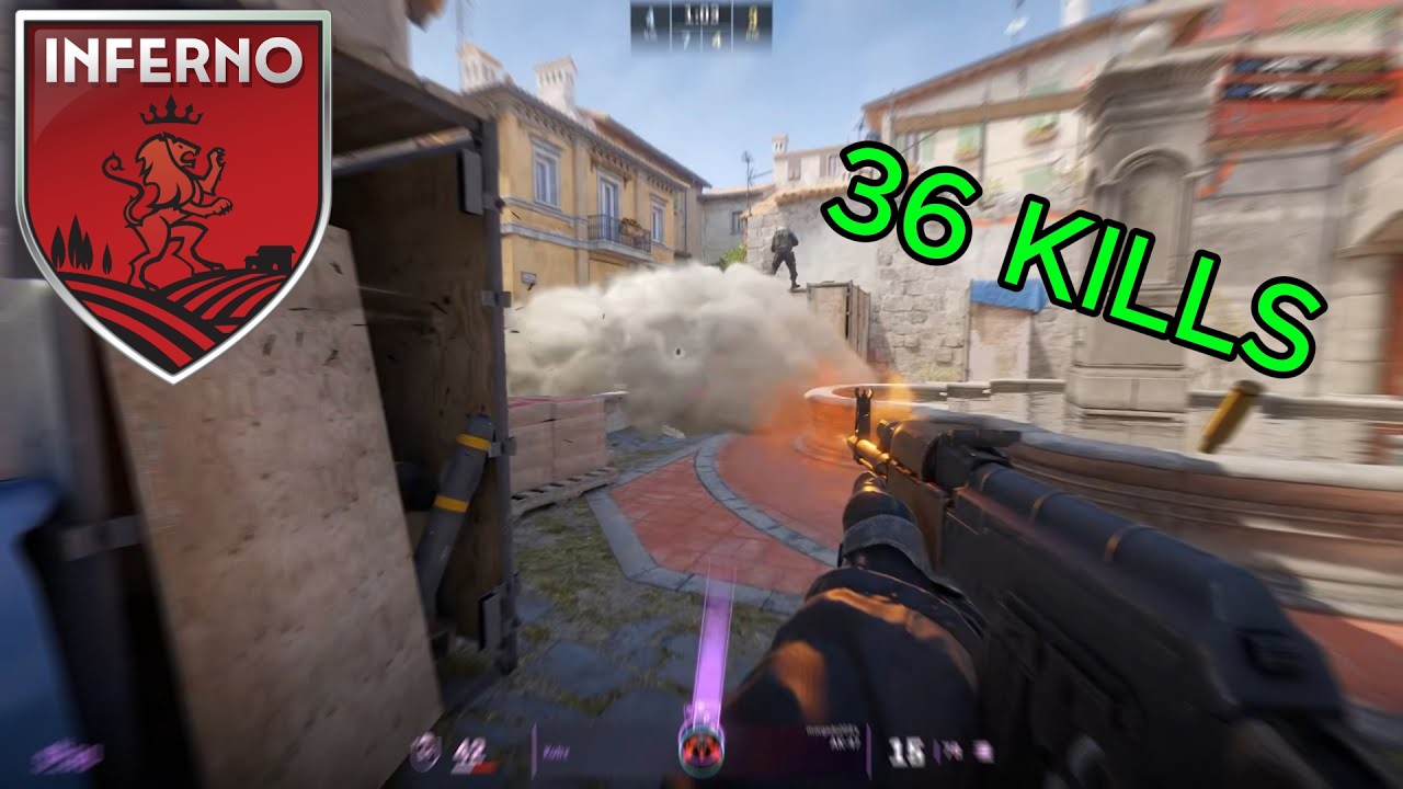 Inferno (36/12) FACEIT Gameplay (DEMO)