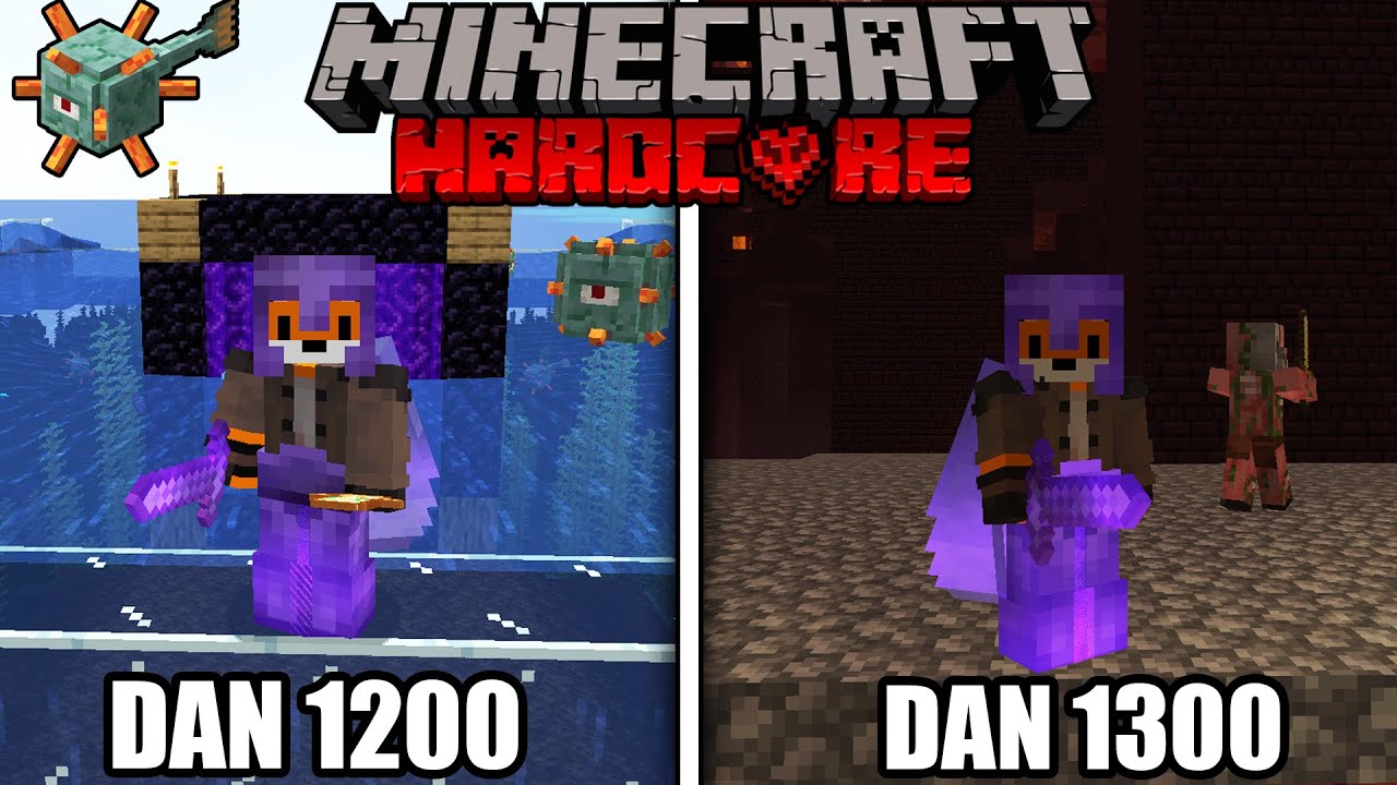 Preziveo Sam 1300 Dana u HARDCORE Minecraftu.. Desilo Se Ovo?
