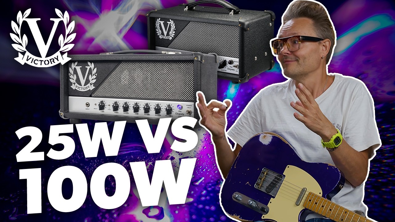 High vs Low Wattage Amp - Which One Is Right For You? | Victory Deputy 100