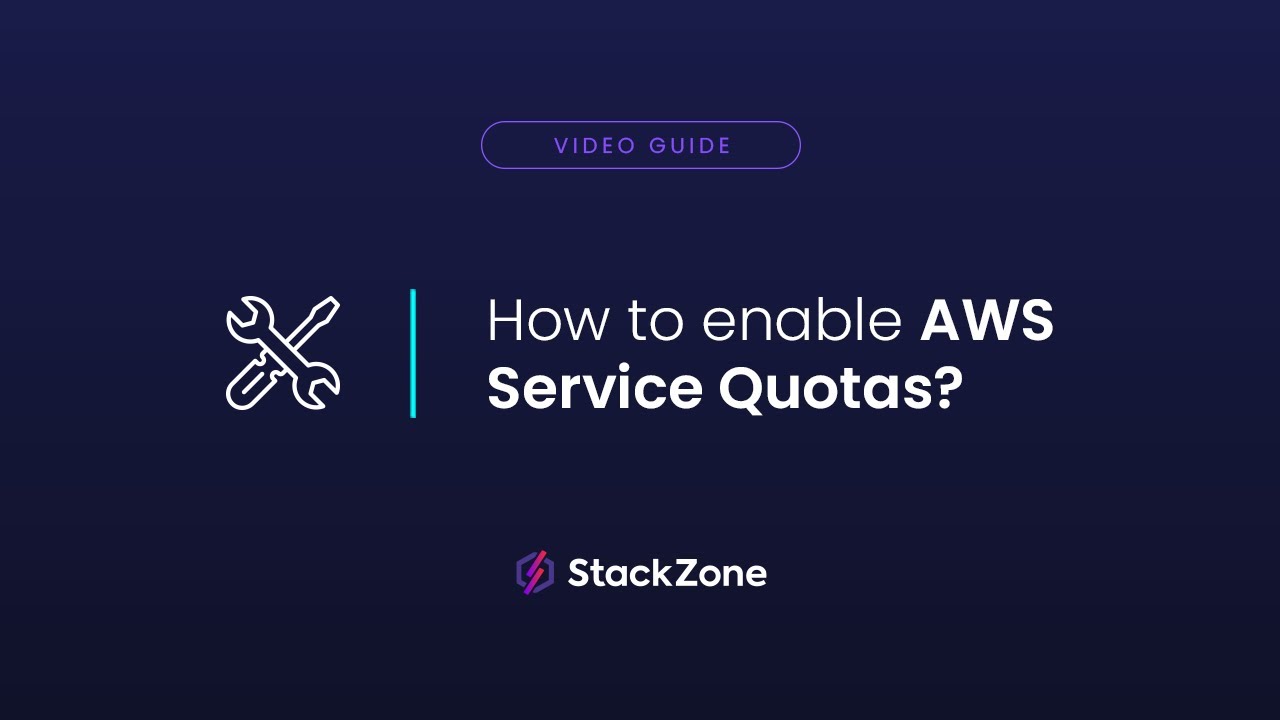 Let's enable AWS SERVICE QUOTAS | ⚡ StackZone