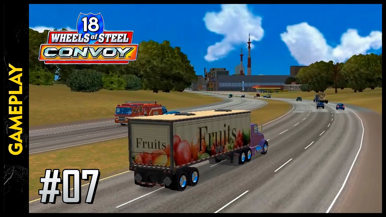 18 WHEELS OF STEEL: Convoy (Bismarck x Charleston)(Gameplay) #07