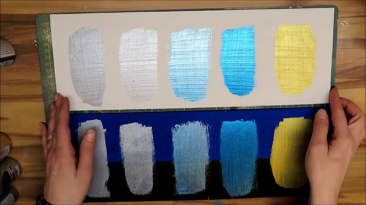 Metallic Farben von Cadence Unterschiede