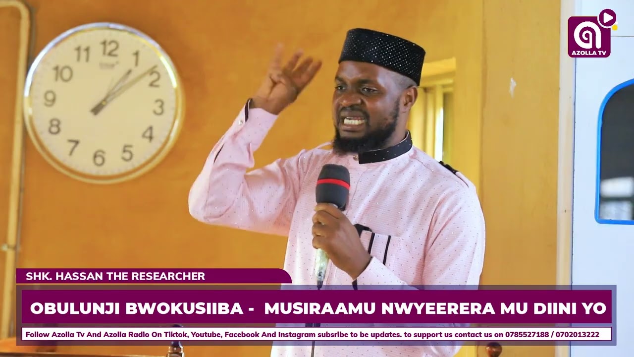 🔴SHK. HASSAN THE RESEARCHER. HOIMA TOWN MOSQUE 
