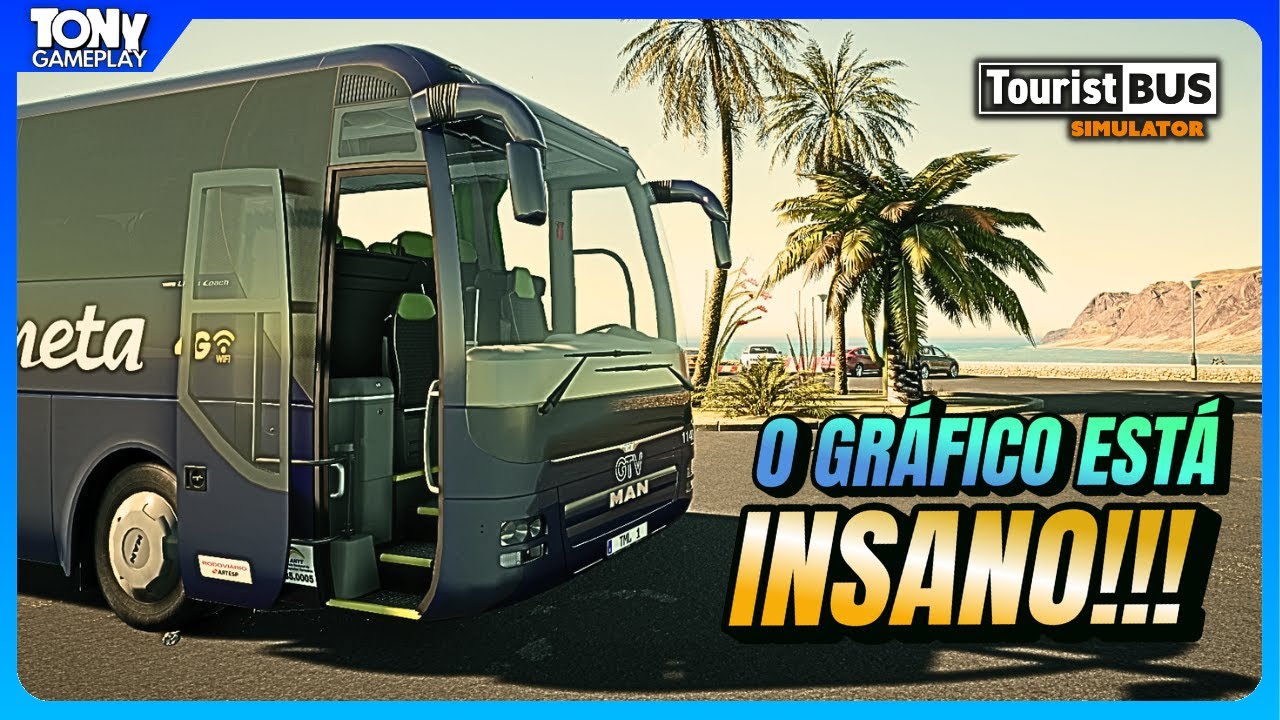 FINALMENTE!!! Tourist Bus Recebe atualização e gráfico ficou insano. #pc