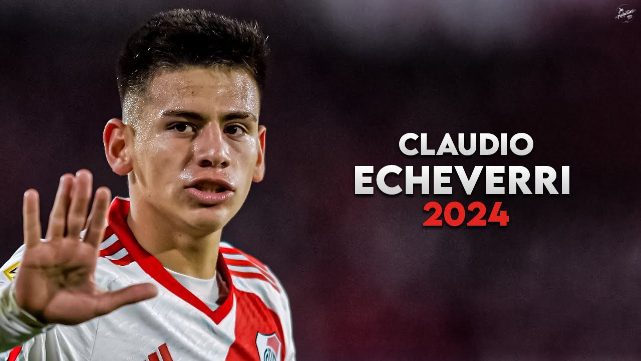 Claudio Echeverri 2024 - Magic Skills, Assists & Goals - River Plate | HD