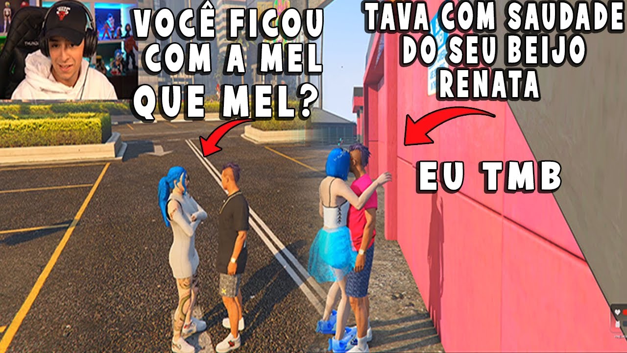 CONNOR E RENATA  SE BEIJAM GTA RP