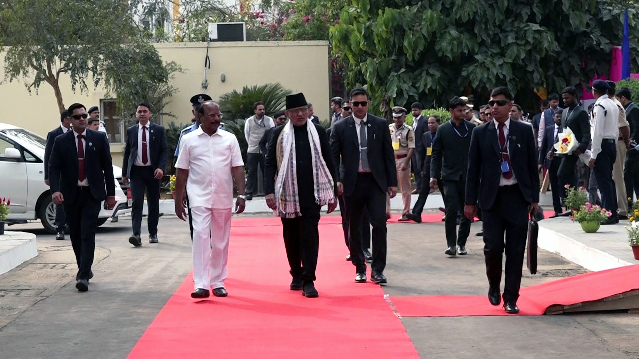 Vice President C.P. Radhakrishnan Arrives in Tripura for Two-Day Visit