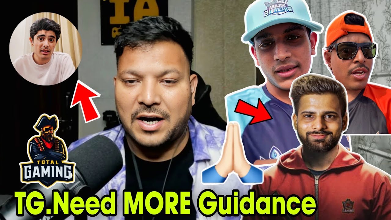 TG Need More Experience Guidance..😱 All Reaction, Fozyajay, Ajjubhai, TG MAFIYA, FF ESports?