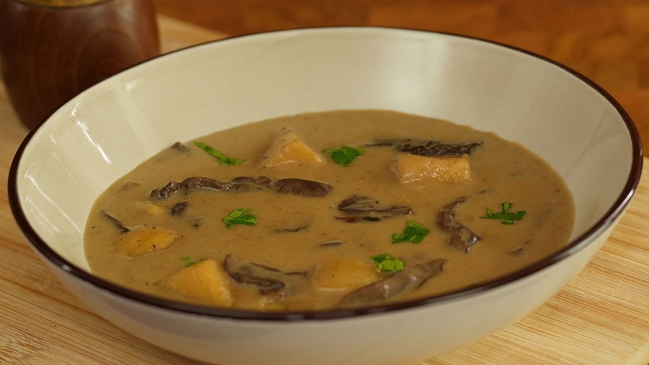 Nejlepší houbová polévka – lepší než kulajda