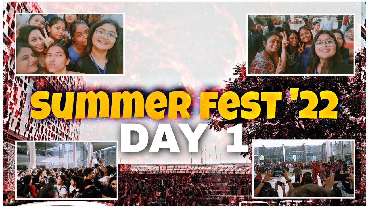 Summer Fest 22 | @amityuni kolkata | Day 1 Vlog