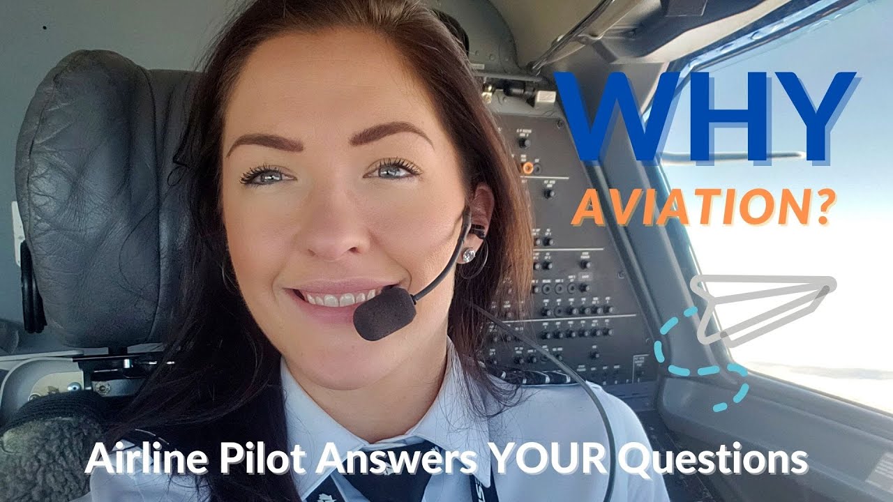 Airline Pilot Answers YOUR Questions! | Pilot Emilie Q & A | Ask Me Anything Aviation!