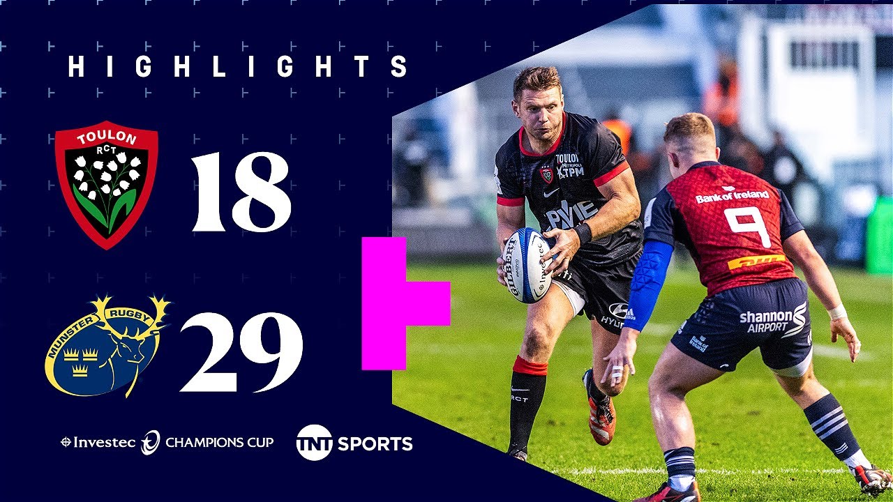 Jack Crowley Leads Munster To Win 🤩 | Toulon 18-29 Munster | Investec Champions Cup Highlights