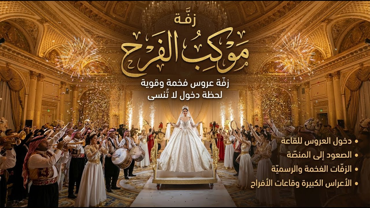 زفّة «مَوْكِبُ الفَرَحِ»