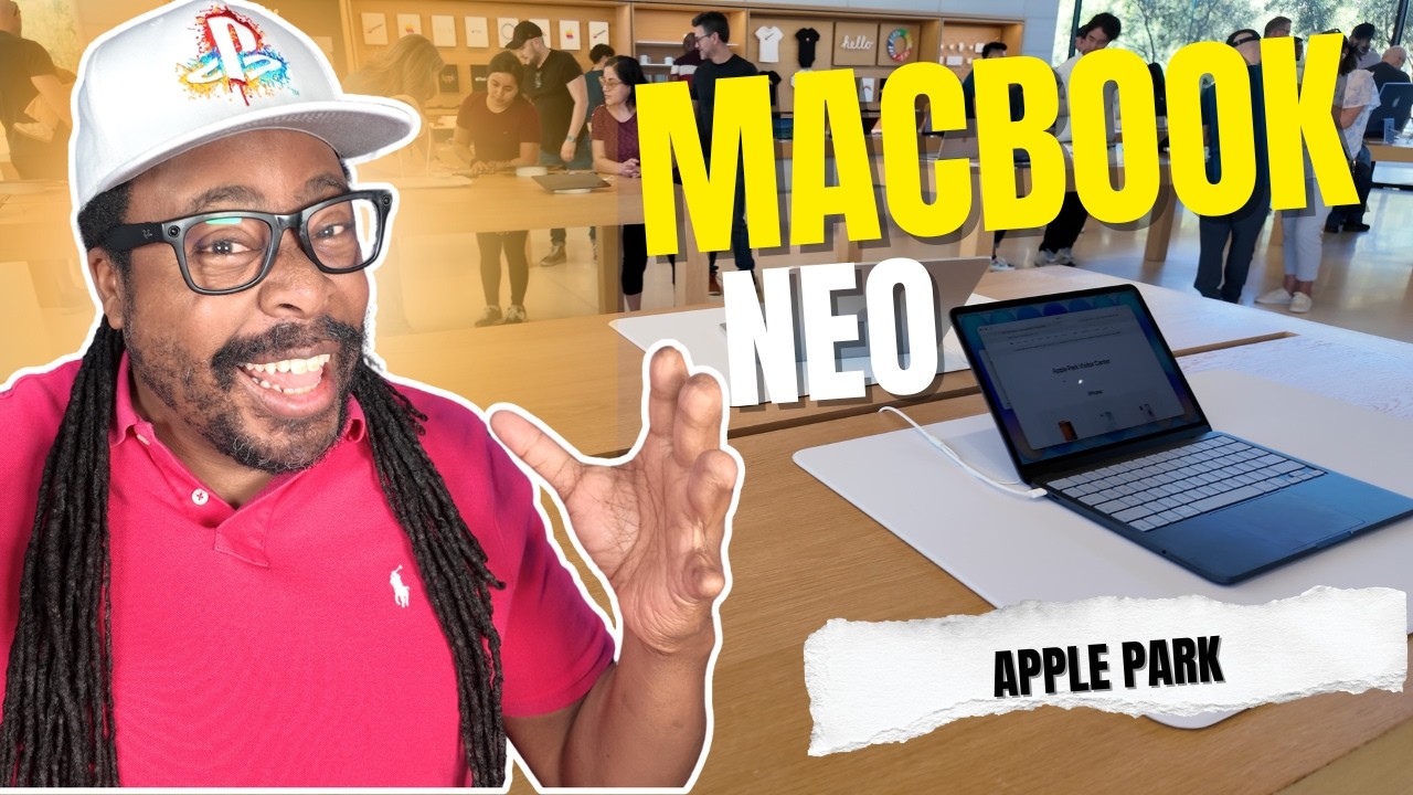 Я поехал в Apple Park, чтобы посмотреть на новый MacBook Neo.