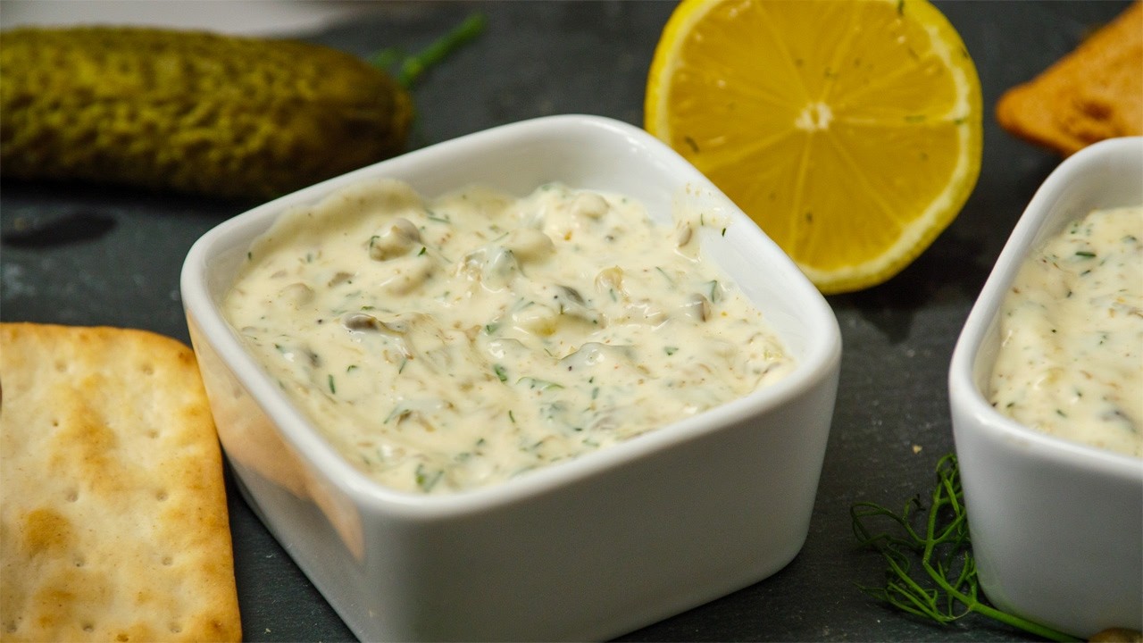 Tartar sauce recipe is a simple way to elevate your dinner! How to make tartar sauce quickly!