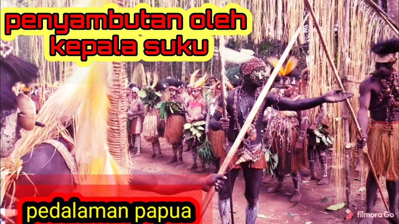 Tarian adat suku awyu