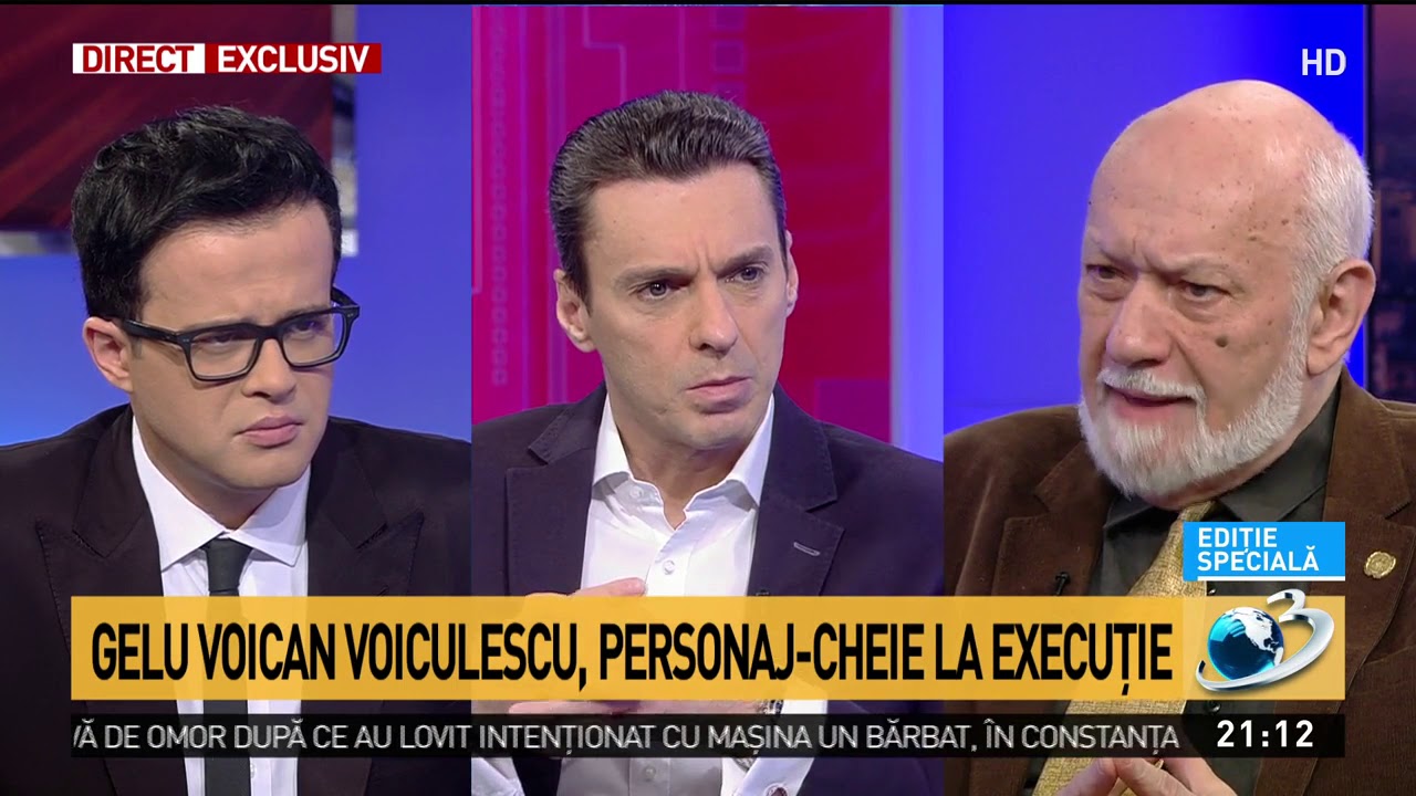 Gelu Voican Voiculescu rupe tăcerea după 30 de ani de la Revoluție