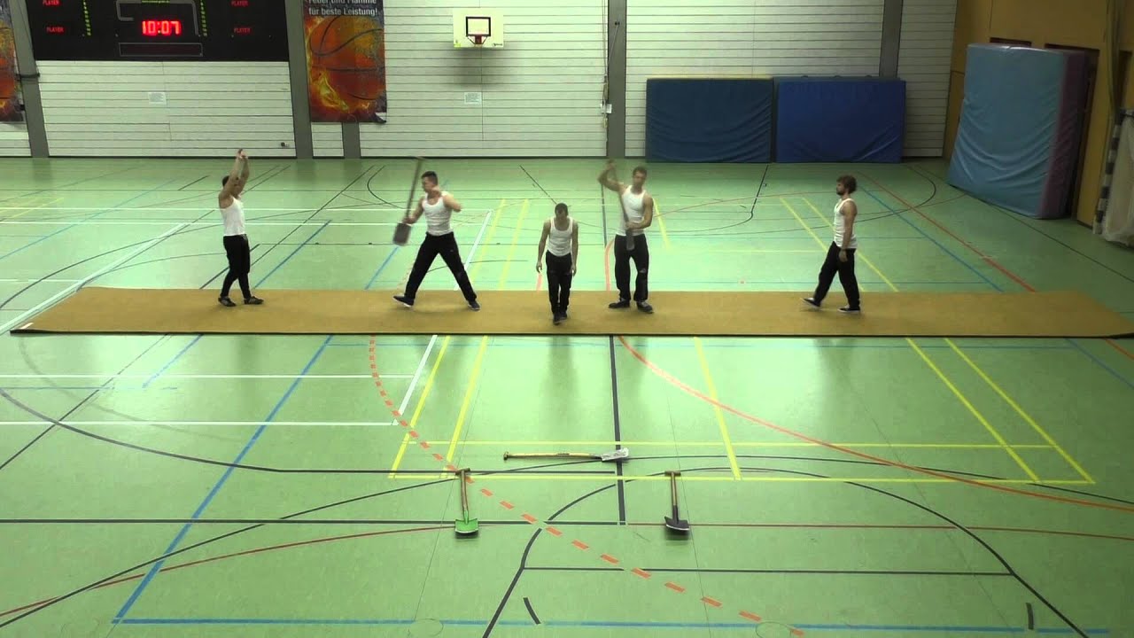 Gymnastik Kür Spaten KIT 2015