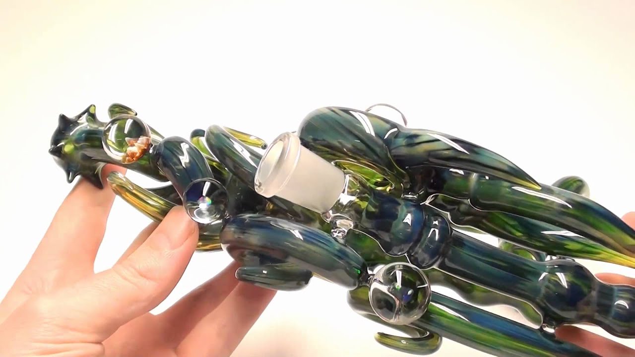 Glass FreeStyle Bubbler KravinGlass sp268