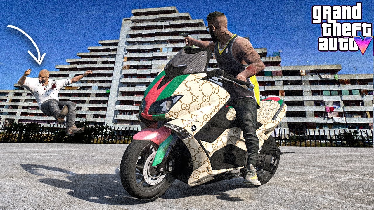 INIZIA LA GUERRA  a SCAMPIA! - GTA 5 MOD VITA DA GANGSTER