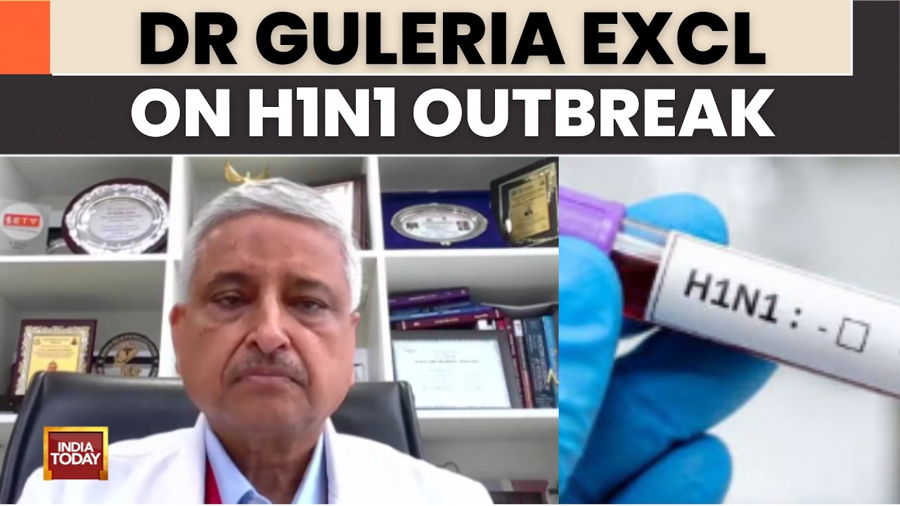 Всплеск заболеваемости H1N1 в Индии: доктор Гулерия о симптомах, тестировании и вакцинации против...
