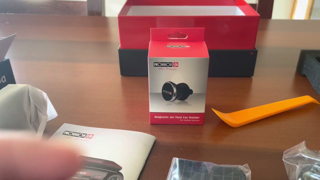 Provision ISR Dash camera Dual PR - 3550CDV-W  set up & unboxing