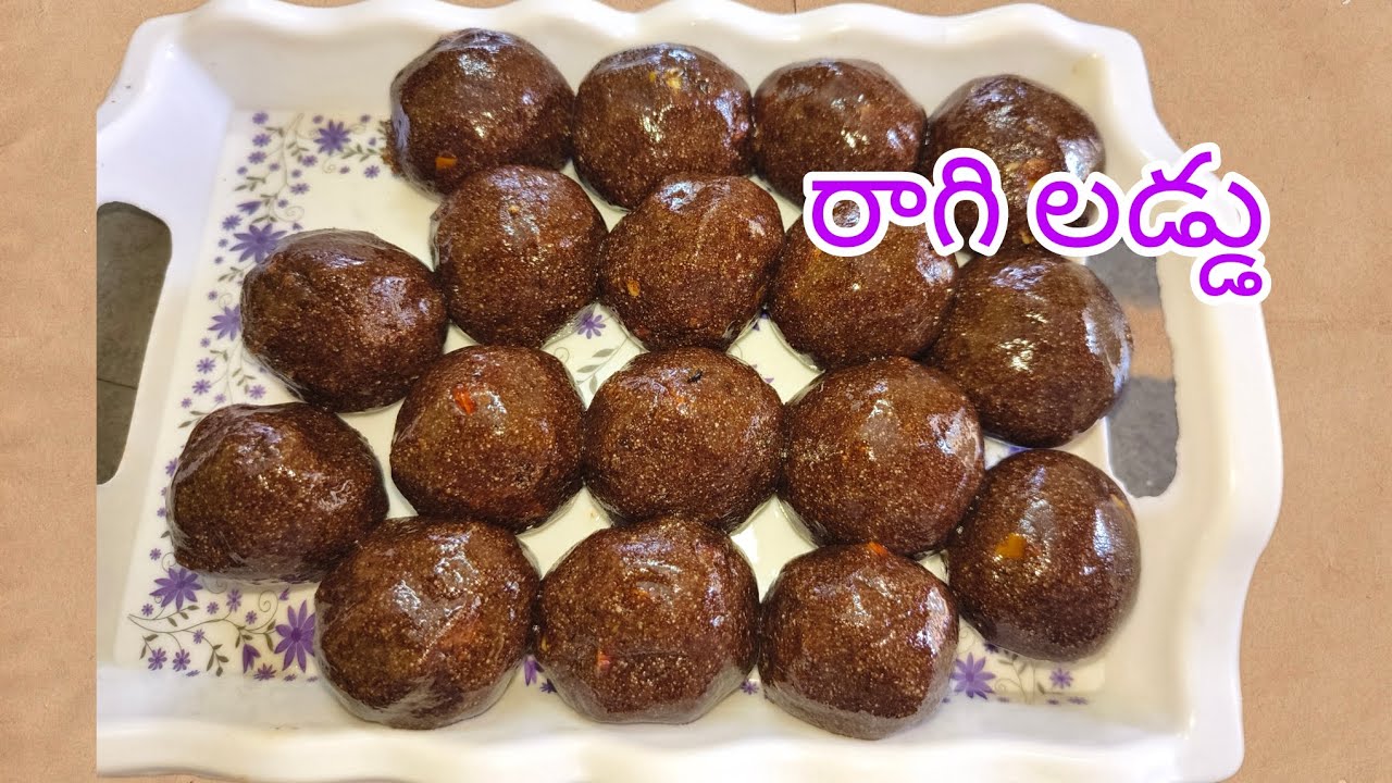 How to make ragi laddu  |protein laddu|calcium rich laddu |healthy laddu|testy and healthy laddu`🤤🤤|