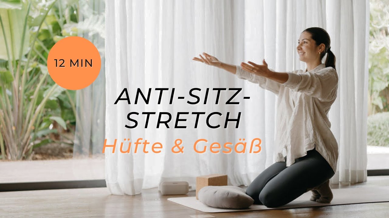 Gesäß und Hüfte entspannen / Yoga für Vielsitzer / Gesäß Release / Stretching Routine
