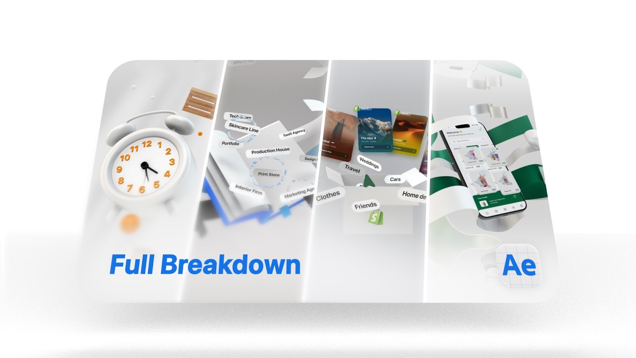 My LAST Editing Tutorial - FULL 3D WORKFLOW BREAKDOWN