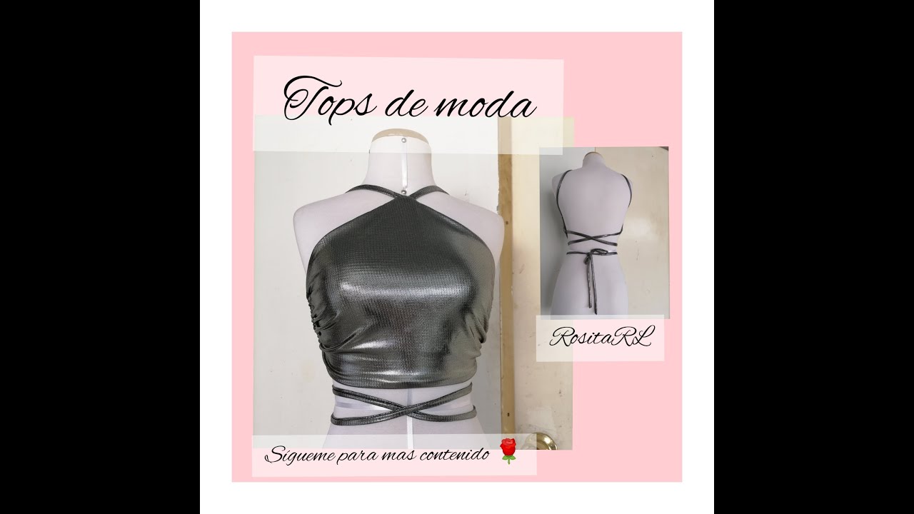 Tops de moda// tendecia 2022/diy facil y r&aacute;pido de hacer 😍