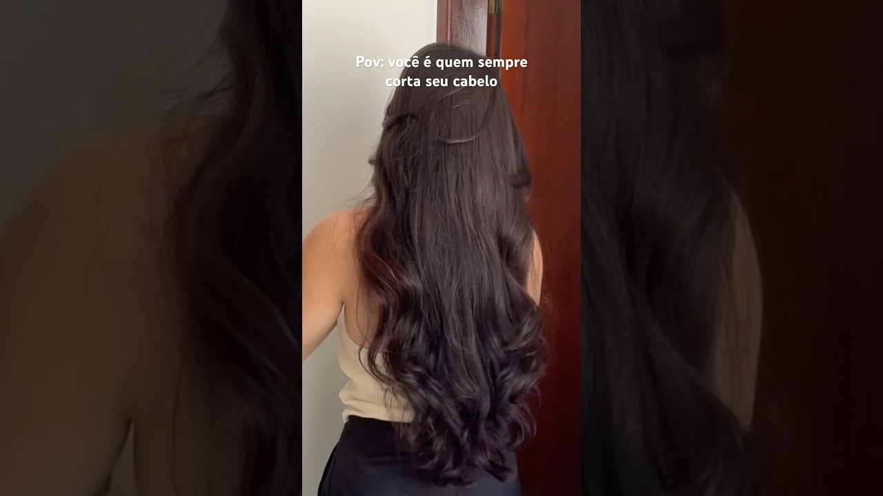 Como cortar o cabelo em u em camadas em casa 💇🏻&zwj;♀️ #haircare #beleza #shorts #shortsfeed #cabelo