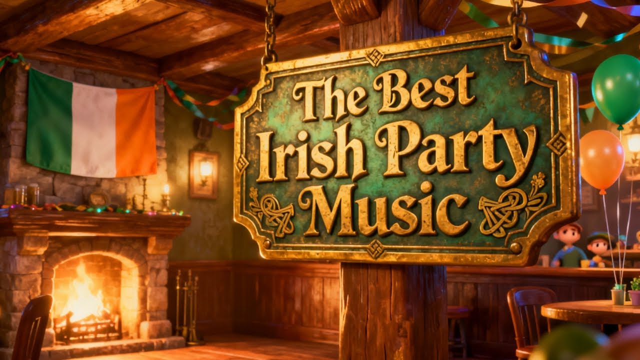 1 Hour+ Irish Party Music Mix 🍀  Best St Patrick&rsquo;s Day & Celebration Songs  Non-Stop Irish Craic