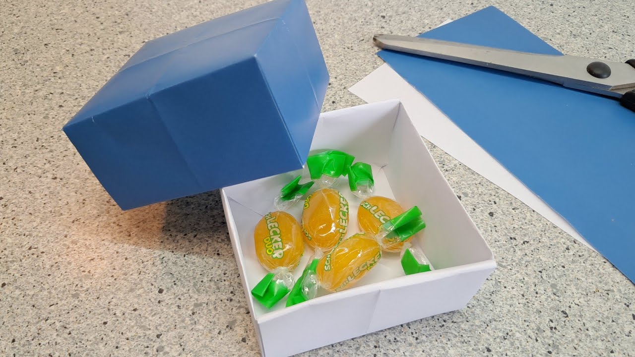Weißt du wie diese Schachtel zu  falten ist? Ich zeige es dir.😊 DIY 