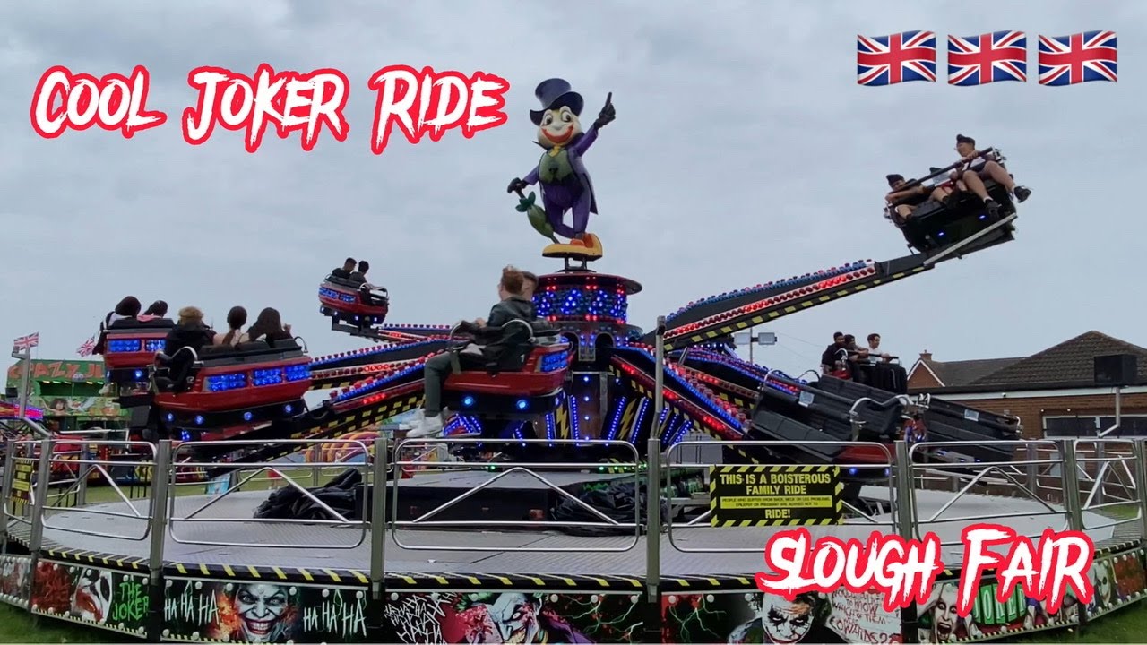 Funfair - Stunning Joker Funfair Ride Slough Fair London | Theme Park | Amusement Park
