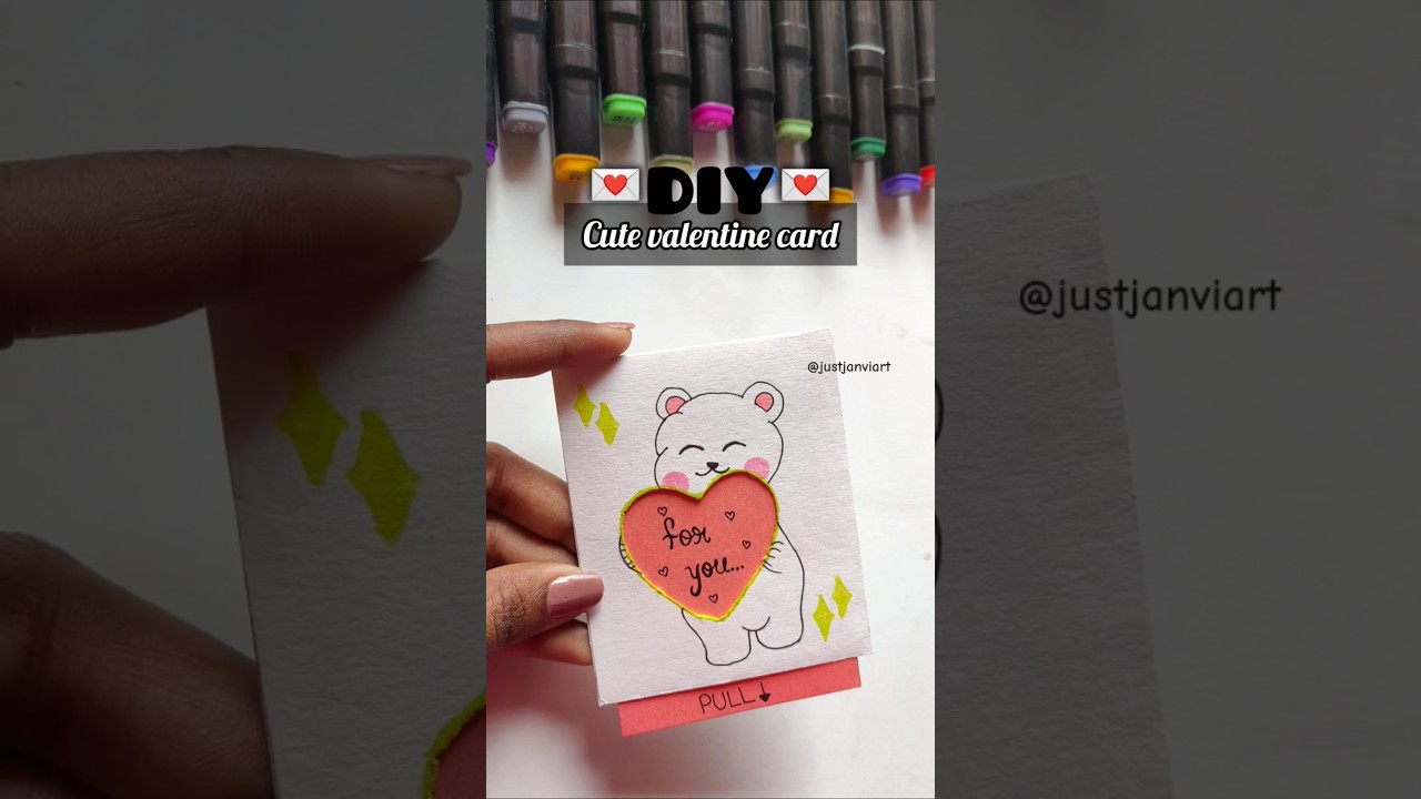 Diy Valentine Card❤️ 